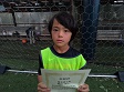 【優秀選手 鶴田 淳人 (サッカー小僧) 】<BR><BR>テクニックがあり、良くボールに絡んでいた! Highslide JS