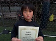 【優秀選手 吉野 登馬 (BLACK FC)】<BR><BR>ポジショニングが良く、スルーパスを何度も通していた! Highslide JS
