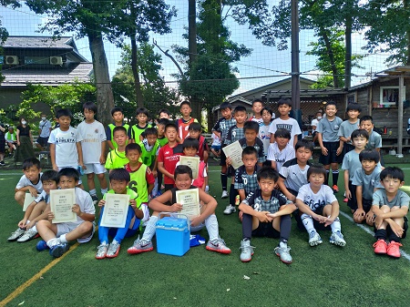 【全体写真】<BR><BR>やっぱりサッカーやってるときはみんないい顔してるね! Highslide JS