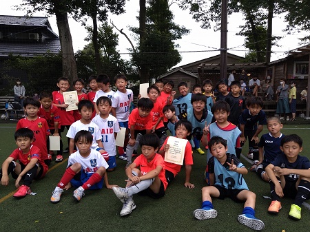 【全体写真】<BR><BR>毎日サッカーができるって最高だね!お父さん、お母さんに感謝しよう! Highslide JS