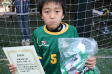 【MVP 瀬木谷 拓朗くん (光 軍)】<BR><BR>決勝戦、先制されましたが貴重な同点ゴール! Highslide JS