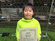 【優秀選手 亀田 悠斗 (ブラン)】<BR><BR>キーパーでもフィールドでも精いっぱいがんばっていたね!キープ力があり、攻撃の起点になっていた! Highslide JS