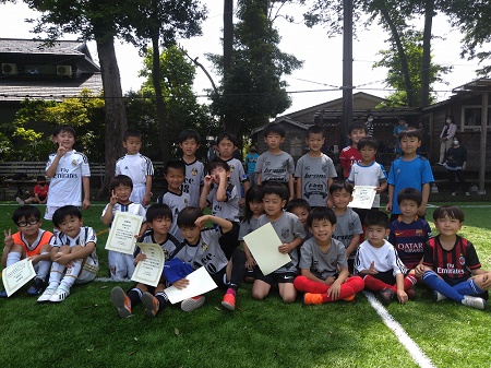 【全体写真】<BR><BR>GW最終日も思いっきりサッカーできたね! Highslide JS