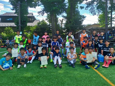 【全体写真】<BR><BR>将来オリンピックで活躍できるようがんばろうね! Highslide JS