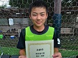 【優秀選手 福原 浬翔 (リアダン)】<BR><BR>右足でも左足でも強烈なキックでゴール量産! Highslide JS