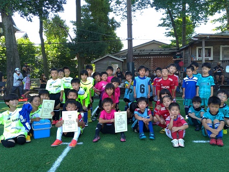 【全体写真】<BR><BR>勝つと笑顔、負けると涙、笑ったり泣いたりしながら強くなろうね! Highslide JS