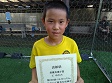 【MVP 王 ゆうこう (ドラゴンモンスター)】<BR><BR>前線で身体を張ってがんばっていたね!最後はゴール前に走り込んで決勝ゴール! Highslide JS