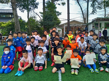 【全体写真】<BR><BR>1年間でみんなたくましく成長したね! Highslide JS