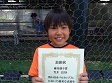【優秀選手 笠井 まさき (オレンジサンダー)】<BR><BR>キープ力があり、ゴールもたくさん決めました! Highslide JS