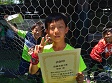 【MVP 栗林 禅 (バンビ)】<BR><BR>決定力高くゴール量産!最後は見事なVゴール決めました! Highslide JS