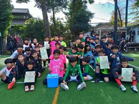 【全体写真】<BR><BR>大混戦の大会でしたが、やっぱり決定力の高さが勝敗を分けますね! Highslide JS