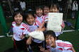 【第3位 AZUMA】<BR><BR>持ち前の明るさと全員サッカーでがんばりましたが、準決勝は惜しかった Highslide JS