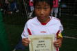 【優秀選手 清水 右都くん (FC.JOGADOLE)】<BR><BR>どんな態勢からもシュート打てますね! Highslide JS