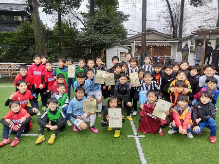 【全体写真】<BR><BR>過酷なプレー環境だったけど、みんな楽しそうにサッカーしていたね! Highslide JS