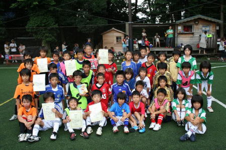 【全体写真】<BR><BR>暑さに負けずにがんばりました! Highslide JS