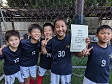 【第4位 エスペフレンズ】<BR><BR>元気いっぱい、楽しそうにサッカーしてる姿が良い感じだね Highslide JS