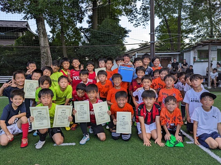【全体写真】<BR><BR>木陰があるグランドだから、暑い日でも思いっきりサッカーできるね! Highslide JS