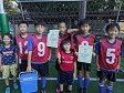 【優勝 パピコ】<BR><BR>身体が強い選手が多く、どこからでも強いシュートをうてるのが強みだね!優勝おめでとう! Highslide JS