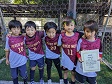 【第4位 ミックスナッツ】<BR><BR>チーム全員ゴール決めたね!相手のプレッシャーが強くてもあわてずにボールをつないでいました Highslide JS