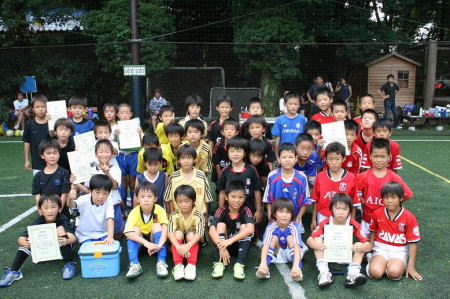 【全体写真】<BR><BR>この学年くらいから一生けんめい練習している子と手を抜いて練習する子の差がつきますよ Highslide JS