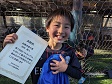 【MVP 田内 瑛人 (ESFUERZO)】<BR><BR>大会を通してディフェンスがんばっていて、決勝戦は先制ゴールも決めました! Highslide JS