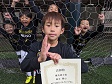 【優秀選手 堀米 健心 (東卍ベイビーズ)】<BR><BR>思い切りよくシュートを打って、ゴールをたくさん決めました! Highslide JS