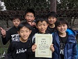 【第4位 くろかめ】<BR><BR>持ち前のチームワークで徐々に調子をあげていたね。サッカー人生もあせれずコツコツ積み上げていこう Highslide JS
