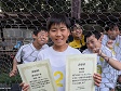 【優秀選手 杉崎 福三 (仲ん町)】<BR><BR>前線でうまく体を使ってボールをおさめていたね! Highslide JS