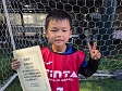 【優秀選手 三山 大空 (フィンタFC)】<BR><BR>よく周りをみて危ないところを止めていたね! Highslide JS