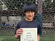 【優秀選手 奥村 祐紀 (真っ黒)】<BR><BR>落ち着いてボールをキープしながら攻撃を組み立てていた! Highslide JS