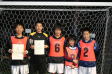 【第2位 ザ・大原】<BR><BR>『イゴール!』の神がかり的なセービングと破壊力ある攻撃で決勝進出。大原中サッカー部、楽しみです Highslide JS