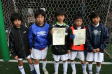 【第2位 チームそら】<BR><BR>球ぎわの勝負をみんな最後までがんばっていました。決勝は惜しかったね Highslide JS