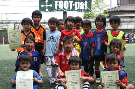 【全体写真】<BR><BR>たくさん試合をしてもまだまだ元気いっぱいだね! Highslide JS