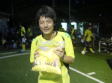 【MVP 浜松 広人さん (浦和西Mクラブ)】<BR><BR>1対1の強さ、堅実なプレーで優勝に貢献! Highslide JS