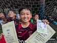 【MVP 西川 史真 (monsh 5)】<BR><BR>ゴール前でも落ち着いたプレーでゴール量産!決勝戦でも貴重な先制ゴール! Highslide JS