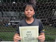 【優秀選手 斎藤 晄良 (Ole)】<BR><BR>最後まであきらめずにボールを追いかけていたね! Highslide JS